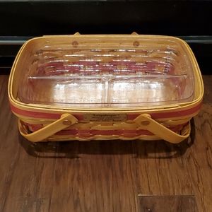 Longaberger 1996 Holiday Cheer Basket